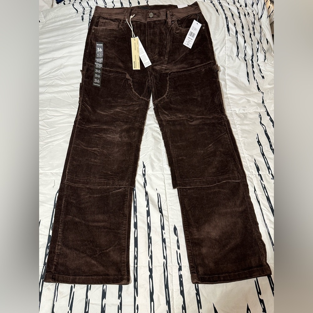 Men's Brown Corduroy Pants